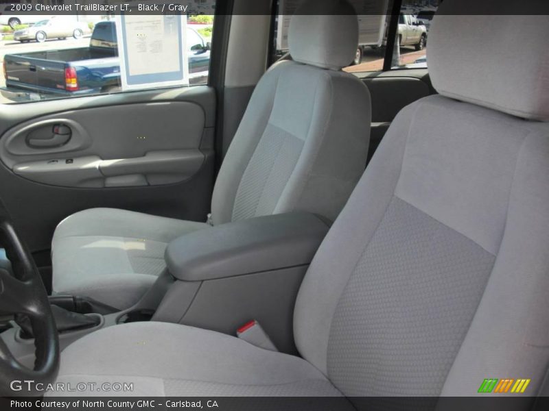 Black / Gray 2009 Chevrolet TrailBlazer LT
