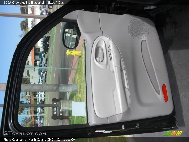 Black / Gray 2009 Chevrolet TrailBlazer LT