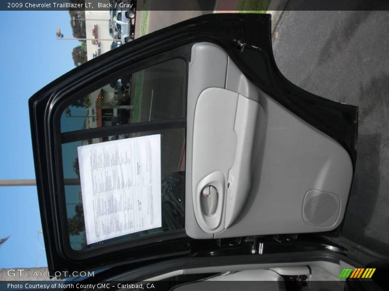 Black / Gray 2009 Chevrolet TrailBlazer LT