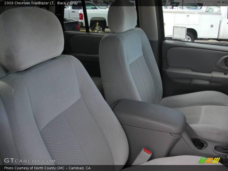 Black / Gray 2009 Chevrolet TrailBlazer LT