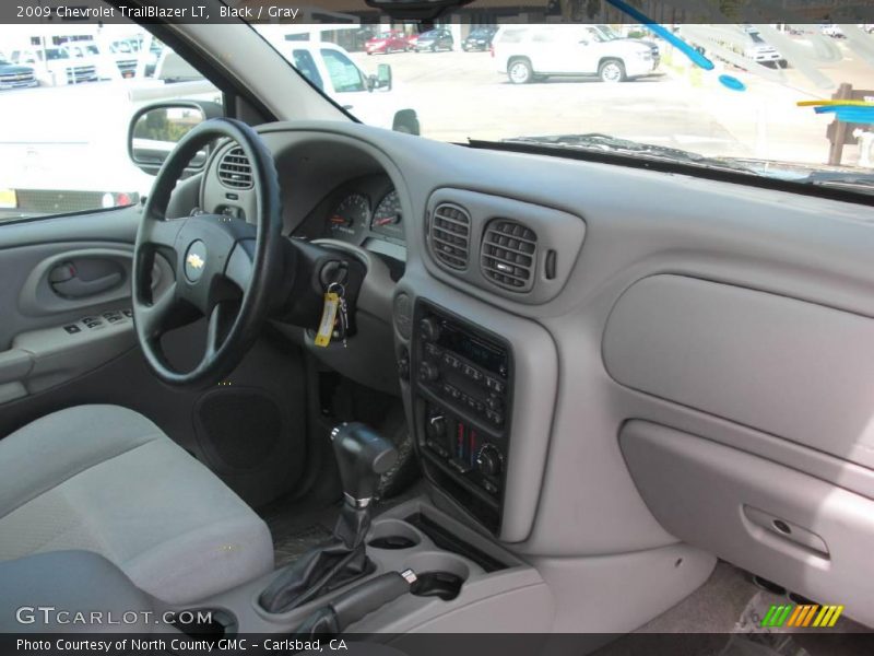 Black / Gray 2009 Chevrolet TrailBlazer LT
