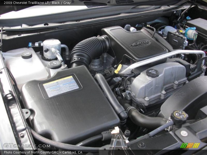 Black / Gray 2009 Chevrolet TrailBlazer LT