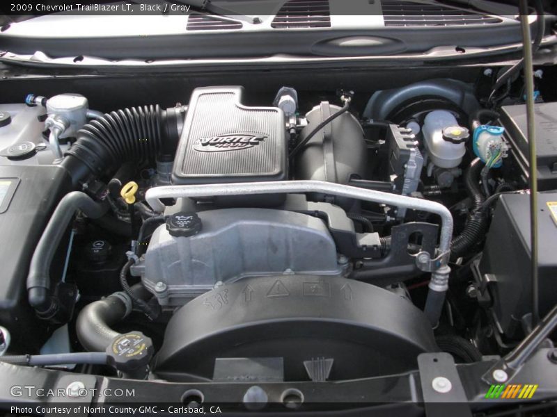 Black / Gray 2009 Chevrolet TrailBlazer LT