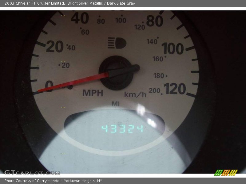 Bright Silver Metallic / Dark Slate Gray 2003 Chrysler PT Cruiser Limited