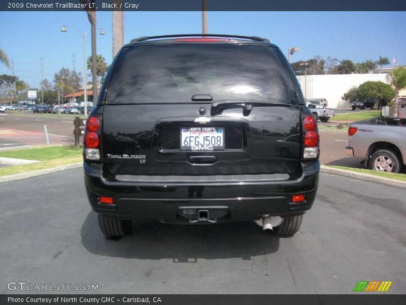 Black / Gray 2009 Chevrolet TrailBlazer LT