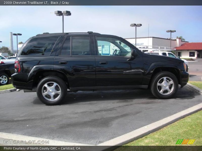 Black / Gray 2009 Chevrolet TrailBlazer LT