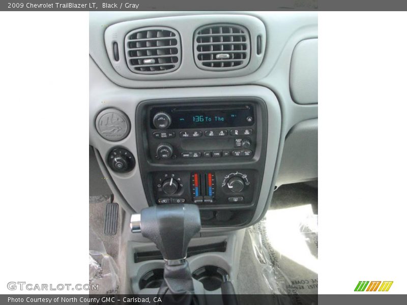 Black / Gray 2009 Chevrolet TrailBlazer LT