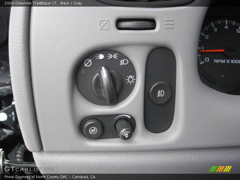 Black / Gray 2009 Chevrolet TrailBlazer LT
