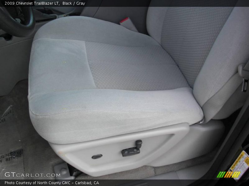 Black / Gray 2009 Chevrolet TrailBlazer LT