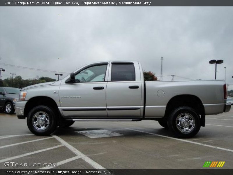 Bright Silver Metallic / Medium Slate Gray 2006 Dodge Ram 2500 SLT Quad Cab 4x4