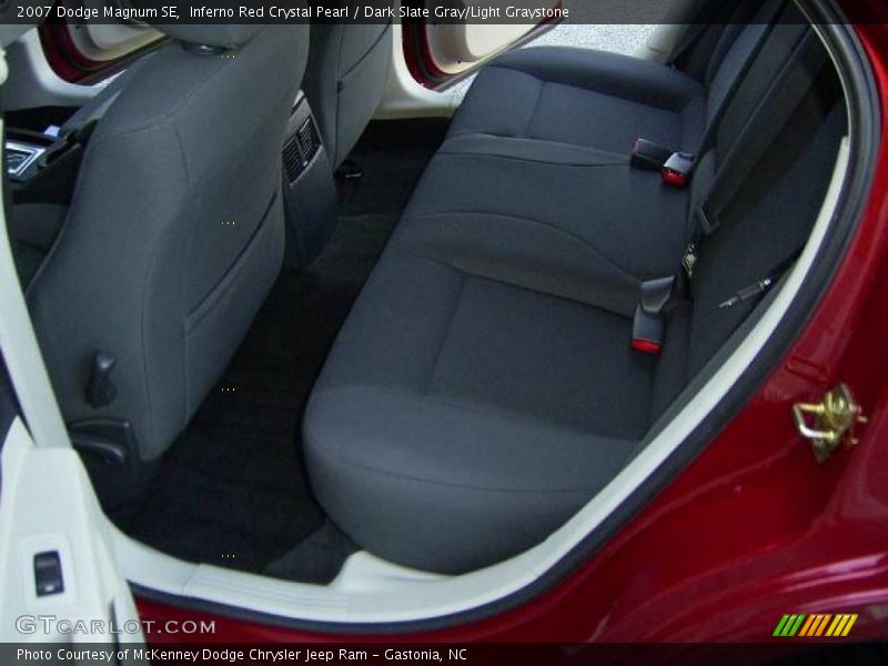 Inferno Red Crystal Pearl / Dark Slate Gray/Light Graystone 2007 Dodge Magnum SE