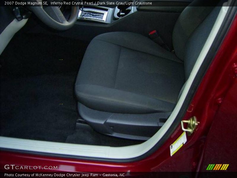 Inferno Red Crystal Pearl / Dark Slate Gray/Light Graystone 2007 Dodge Magnum SE