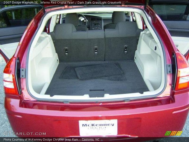 Inferno Red Crystal Pearl / Dark Slate Gray/Light Graystone 2007 Dodge Magnum SE