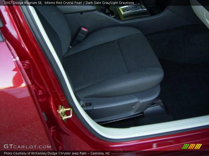 Inferno Red Crystal Pearl / Dark Slate Gray/Light Graystone 2007 Dodge Magnum SE
