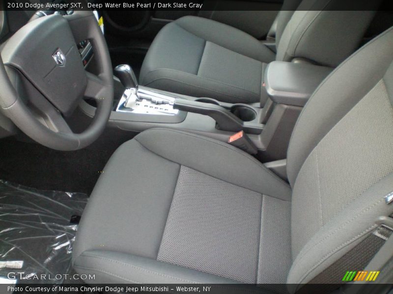 Deep Water Blue Pearl / Dark Slate Gray 2010 Dodge Avenger SXT