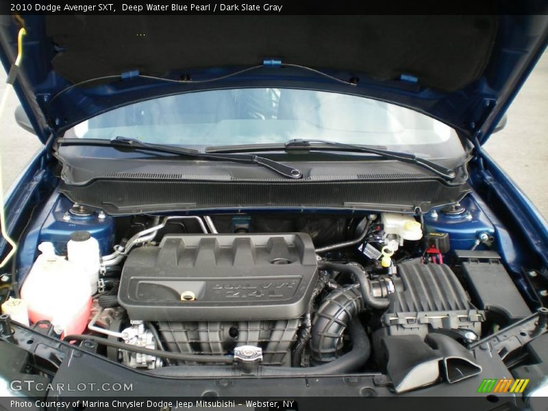 Deep Water Blue Pearl / Dark Slate Gray 2010 Dodge Avenger SXT