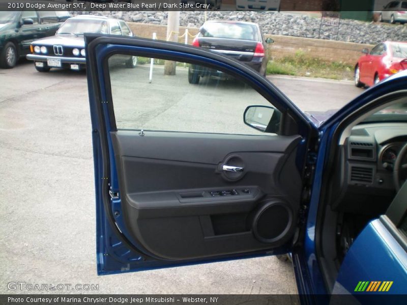 Deep Water Blue Pearl / Dark Slate Gray 2010 Dodge Avenger SXT