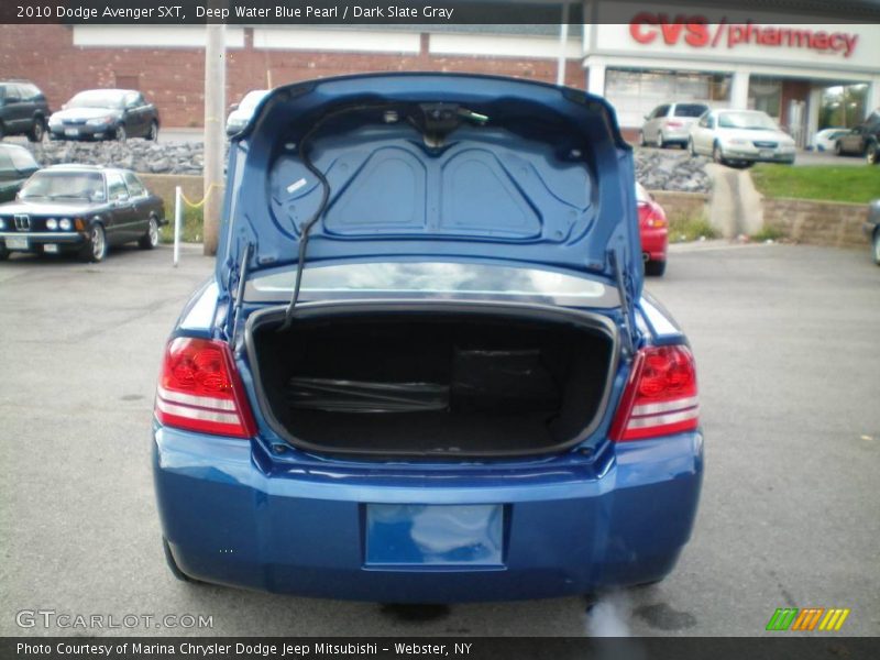 Deep Water Blue Pearl / Dark Slate Gray 2010 Dodge Avenger SXT