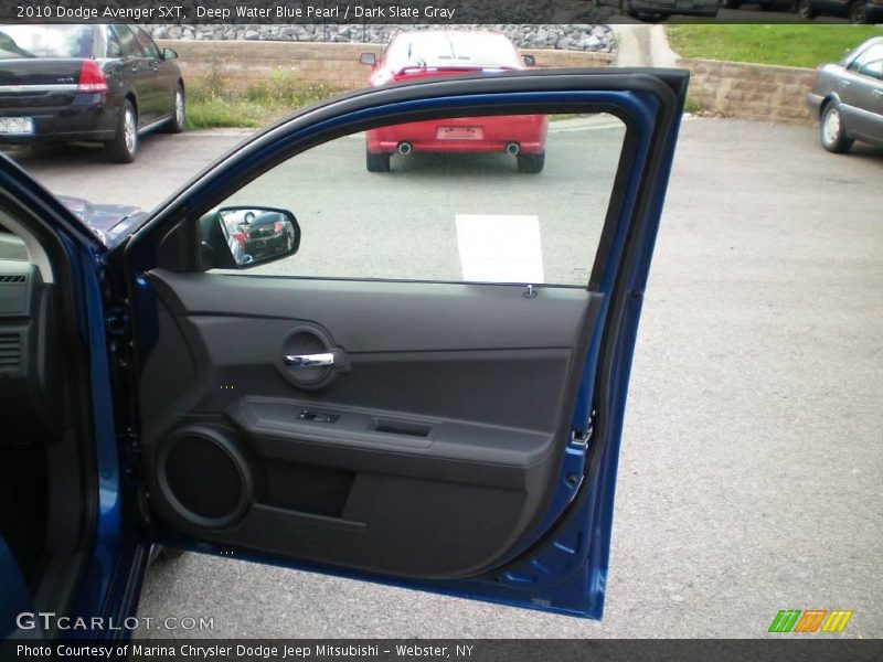 Deep Water Blue Pearl / Dark Slate Gray 2010 Dodge Avenger SXT