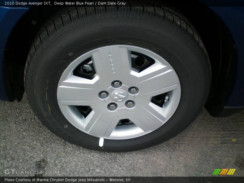 Deep Water Blue Pearl / Dark Slate Gray 2010 Dodge Avenger SXT