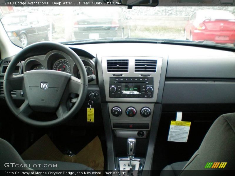 Deep Water Blue Pearl / Dark Slate Gray 2010 Dodge Avenger SXT