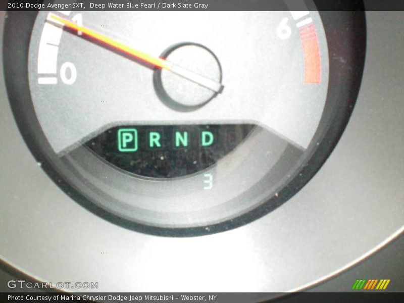 Deep Water Blue Pearl / Dark Slate Gray 2010 Dodge Avenger SXT
