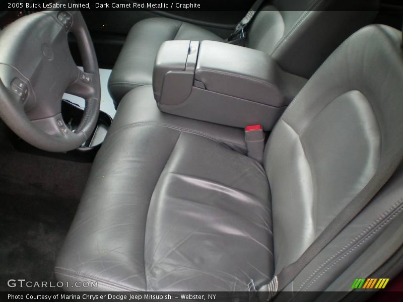 Dark Garnet Red Metallic / Graphite 2005 Buick LeSabre Limited