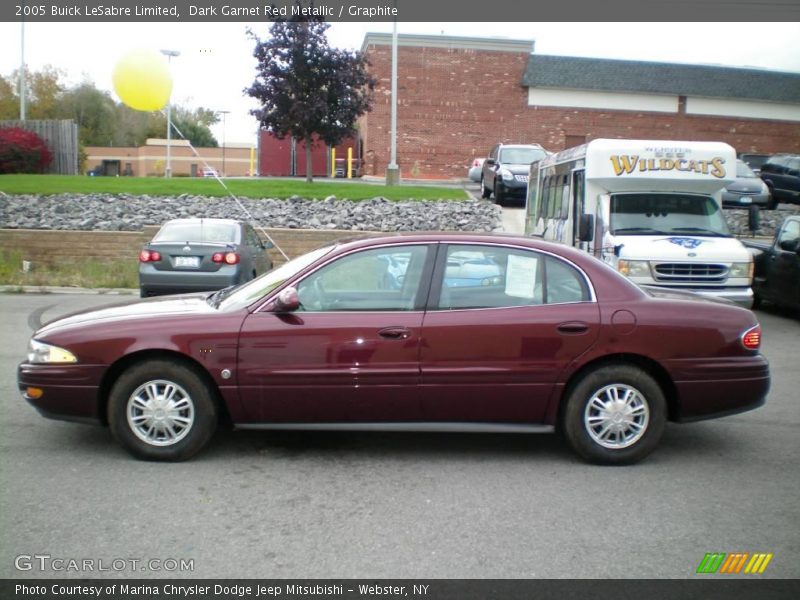 Dark Garnet Red Metallic / Graphite 2005 Buick LeSabre Limited