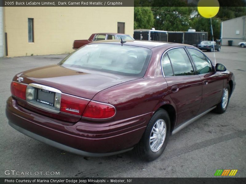 Dark Garnet Red Metallic / Graphite 2005 Buick LeSabre Limited