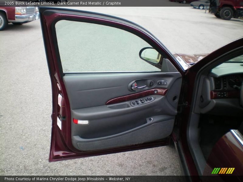 Dark Garnet Red Metallic / Graphite 2005 Buick LeSabre Limited