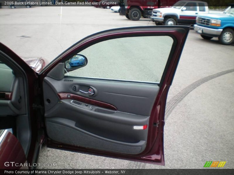 Dark Garnet Red Metallic / Graphite 2005 Buick LeSabre Limited