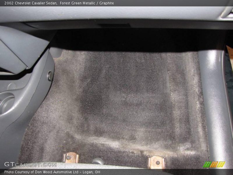Forest Green Metallic / Graphite 2002 Chevrolet Cavalier Sedan