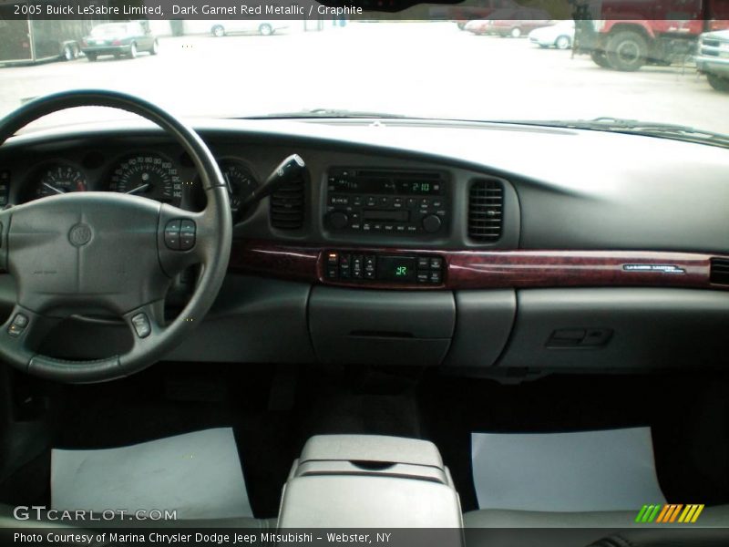 Dark Garnet Red Metallic / Graphite 2005 Buick LeSabre Limited