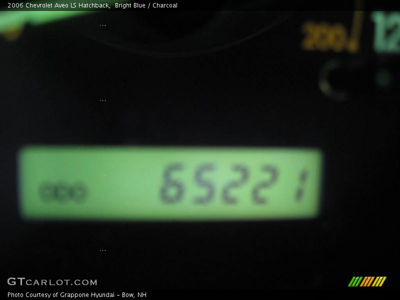Bright Blue / Charcoal 2006 Chevrolet Aveo LS Hatchback