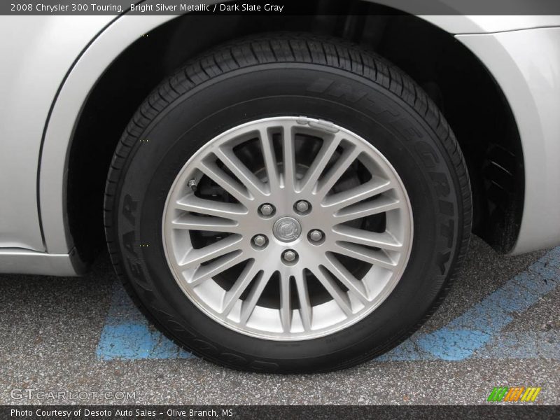 Bright Silver Metallic / Dark Slate Gray 2008 Chrysler 300 Touring