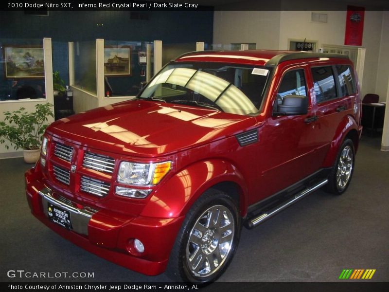 Inferno Red Crystal Pearl / Dark Slate Gray 2010 Dodge Nitro SXT