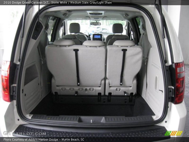 Stone White / Medium Slate Gray/Light Shale 2010 Dodge Grand Caravan SXT