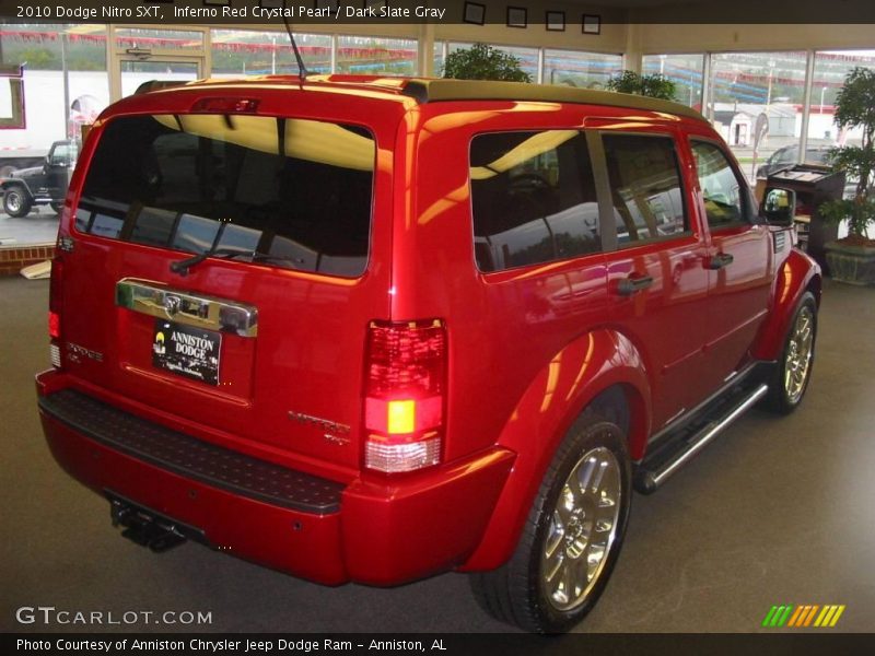 Inferno Red Crystal Pearl / Dark Slate Gray 2010 Dodge Nitro SXT