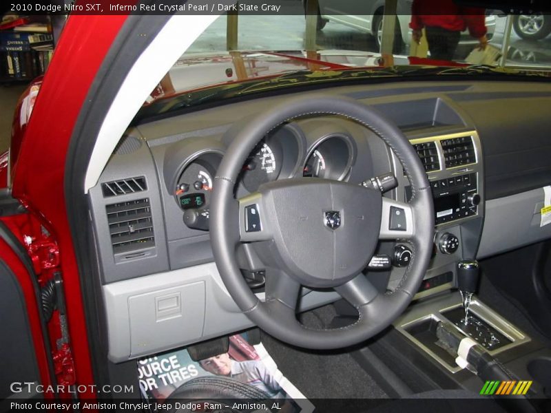 Inferno Red Crystal Pearl / Dark Slate Gray 2010 Dodge Nitro SXT