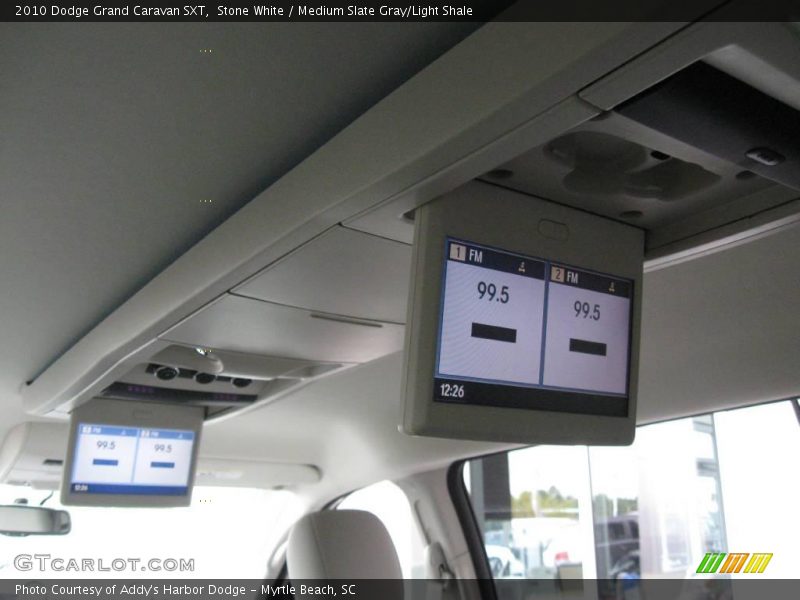 Stone White / Medium Slate Gray/Light Shale 2010 Dodge Grand Caravan SXT