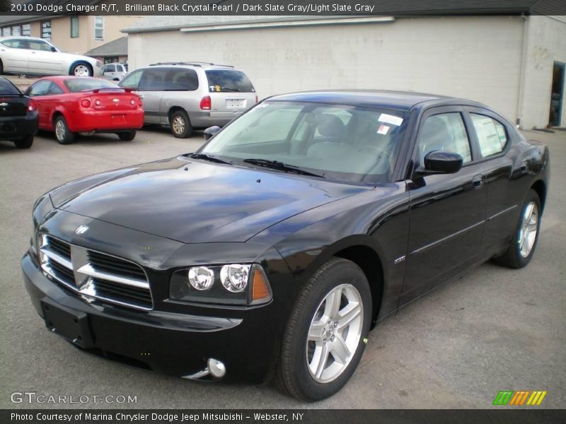 Brilliant Black Crystal Pearl / Dark Slate Gray/Light Slate Gray 2010 Dodge Charger R/T