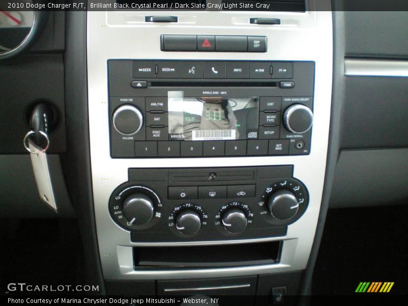 Brilliant Black Crystal Pearl / Dark Slate Gray/Light Slate Gray 2010 Dodge Charger R/T