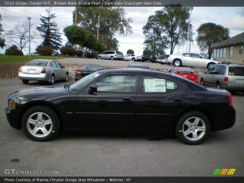 Brilliant Black Crystal Pearl / Dark Slate Gray/Light Slate Gray 2010 Dodge Charger R/T