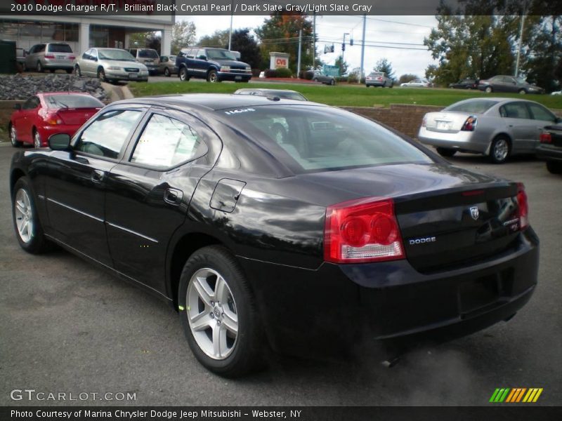 Brilliant Black Crystal Pearl / Dark Slate Gray/Light Slate Gray 2010 Dodge Charger R/T