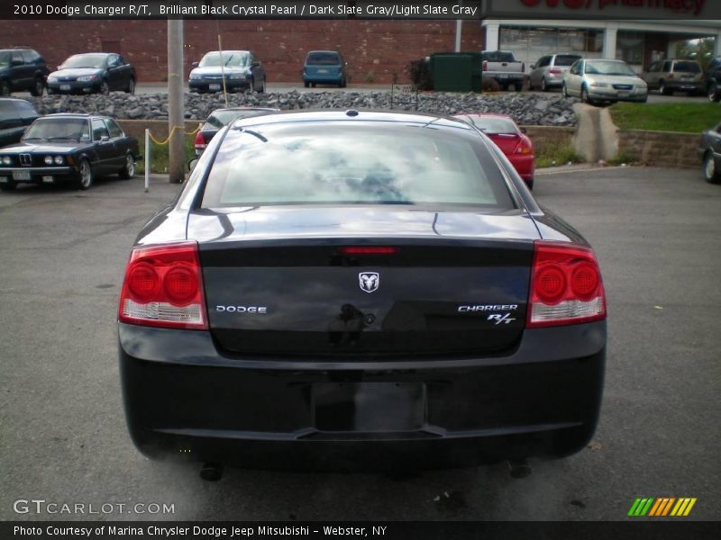 Brilliant Black Crystal Pearl / Dark Slate Gray/Light Slate Gray 2010 Dodge Charger R/T
