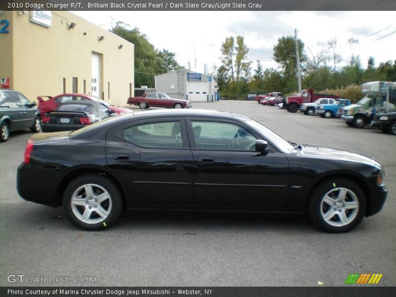 Brilliant Black Crystal Pearl / Dark Slate Gray/Light Slate Gray 2010 Dodge Charger R/T