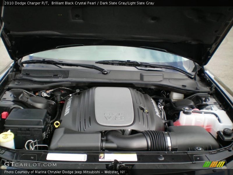 Brilliant Black Crystal Pearl / Dark Slate Gray/Light Slate Gray 2010 Dodge Charger R/T
