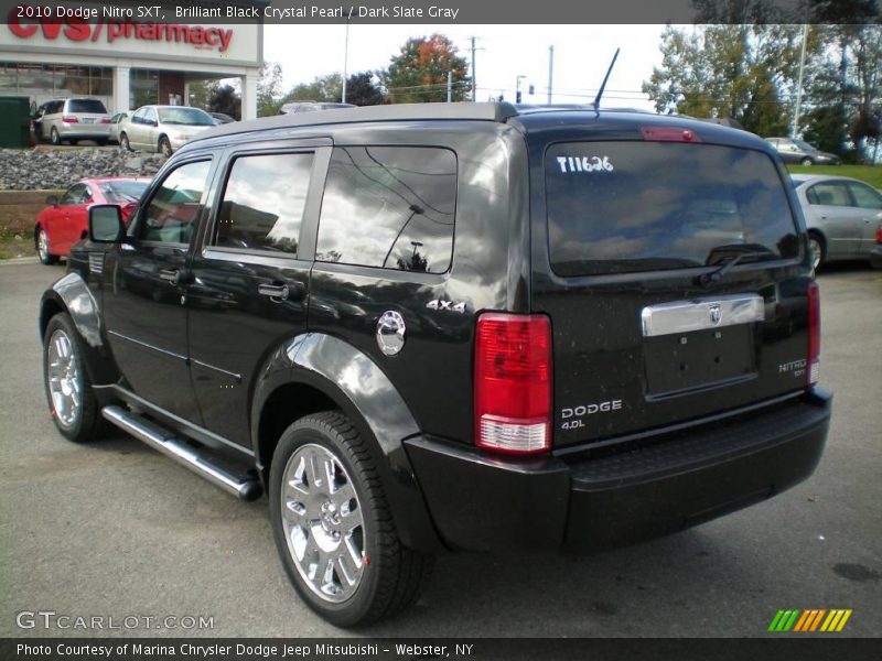 Brilliant Black Crystal Pearl / Dark Slate Gray 2010 Dodge Nitro SXT
