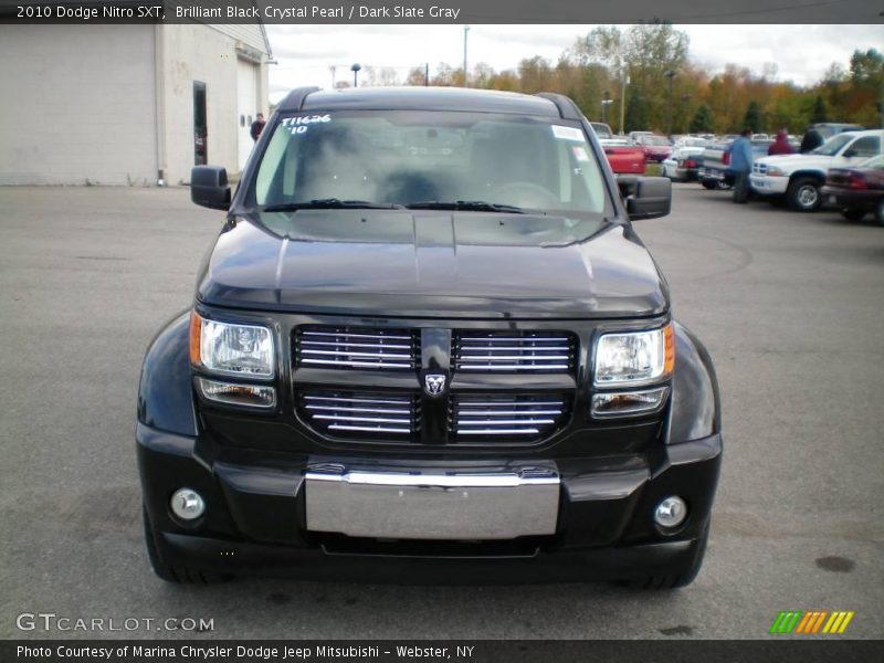 Brilliant Black Crystal Pearl / Dark Slate Gray 2010 Dodge Nitro SXT