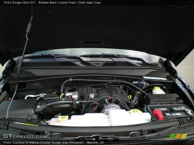 Brilliant Black Crystal Pearl / Dark Slate Gray 2010 Dodge Nitro SXT